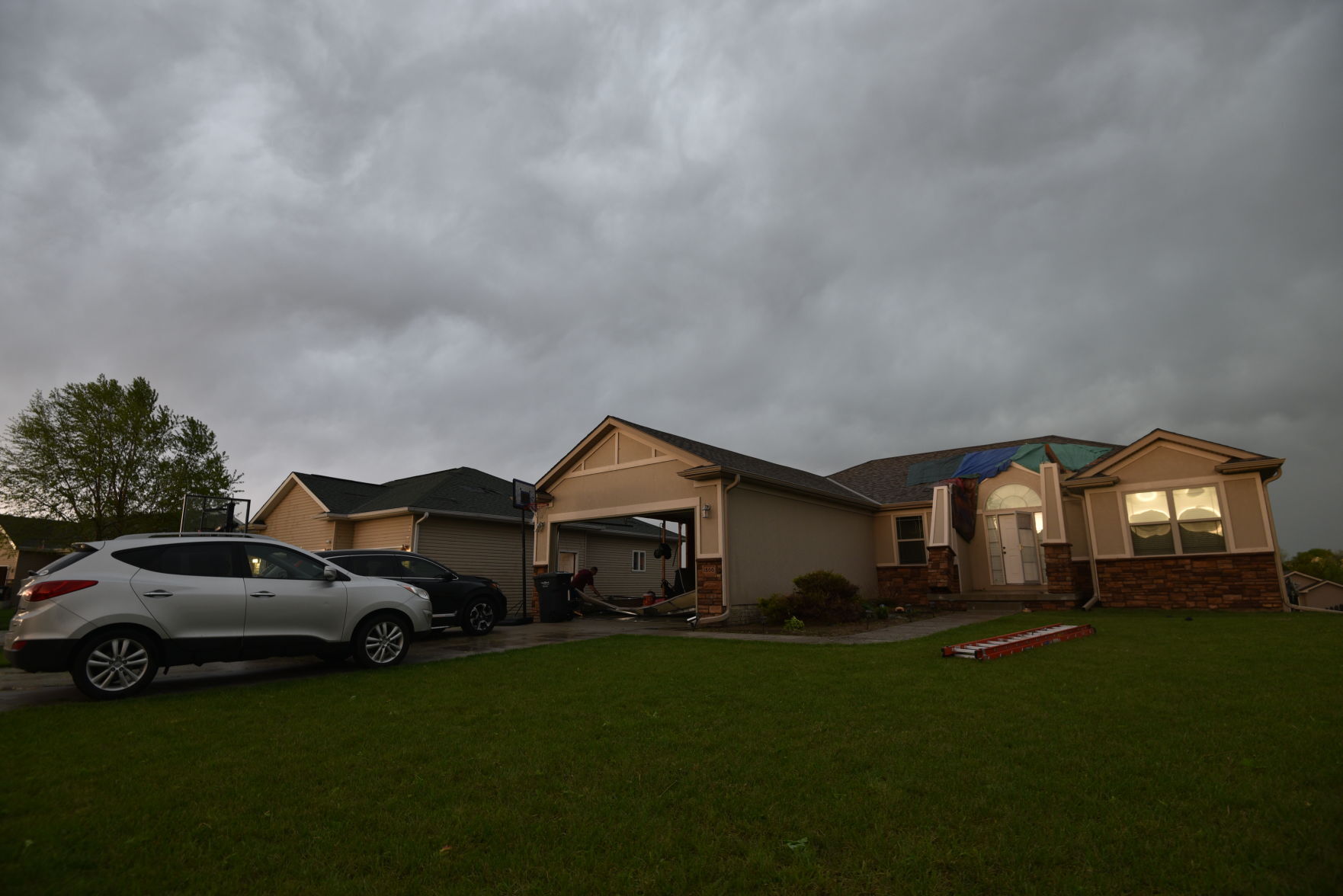 Storm damage